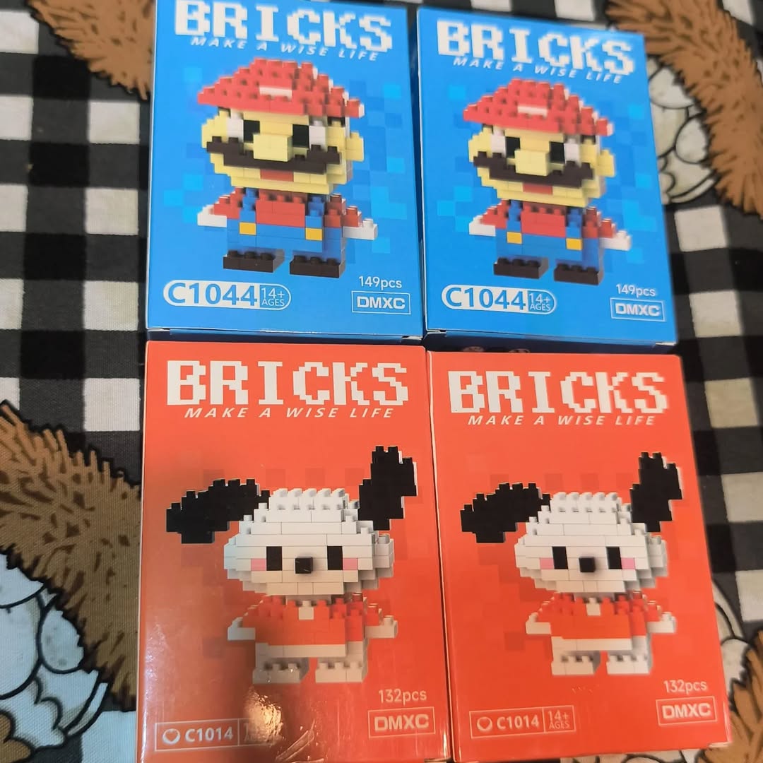 Bricks Mario y Panda